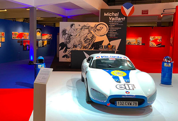 Expo Michel Vaillant au Brussels Motor Show