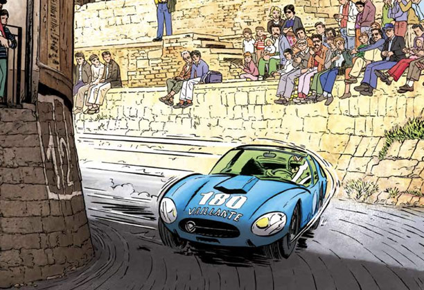 Couverture du prochain <i>Michel Vaillant Légendes</i>