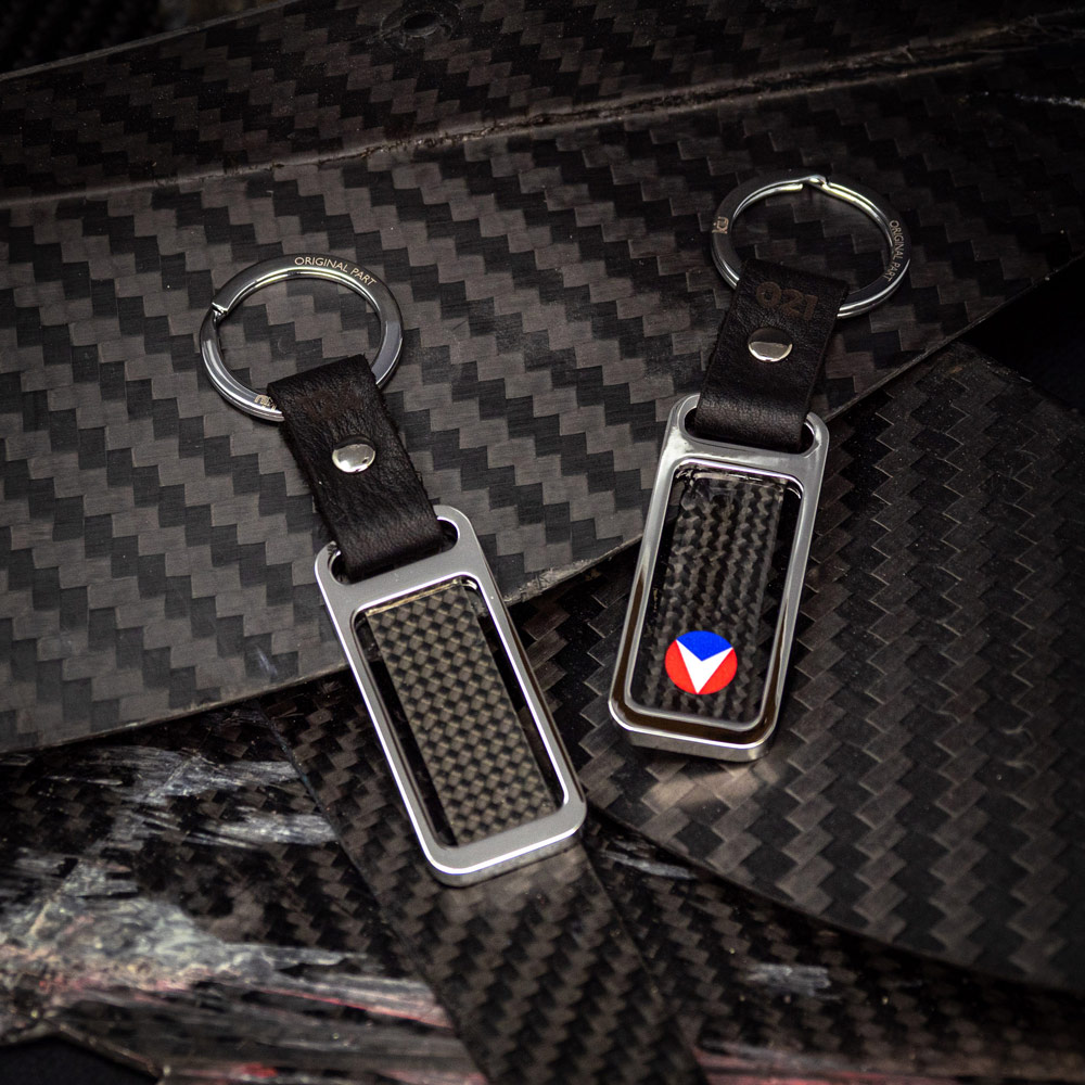 Print Corner Porte-clés SPORT GT Compatible - DACIA Blanc