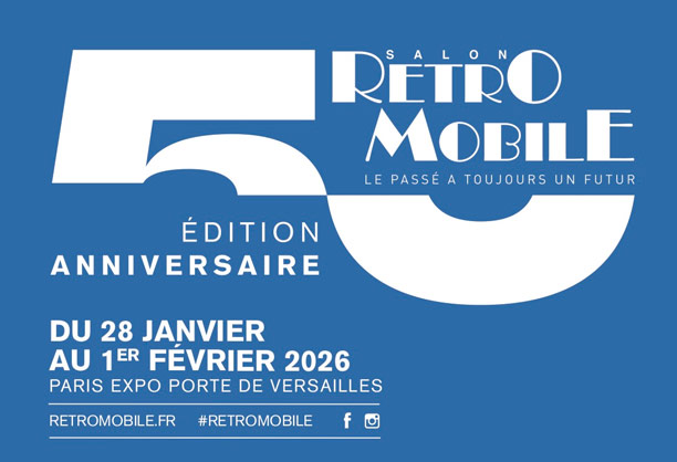 Expo Michel Vaillant Art Strips au Salon Rétromobile Paris