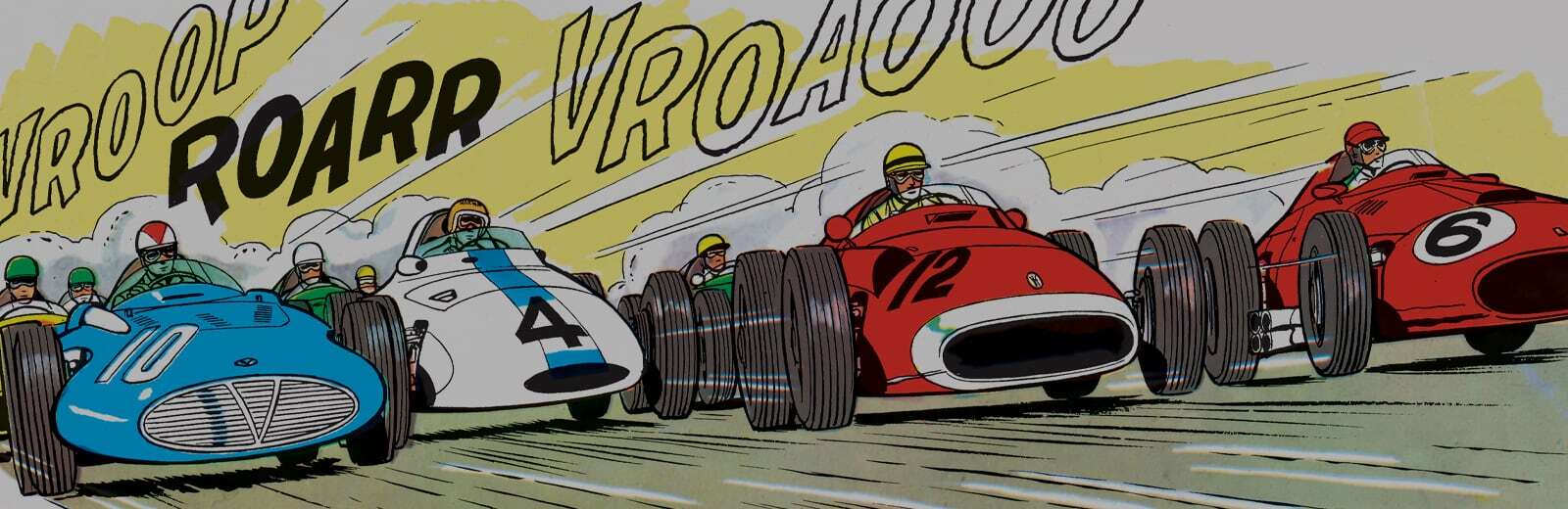 Fond Michel Vaillant courses - Nouvelle Saison